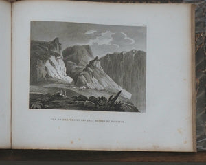 MAP VOLUME ONLY of: Voyage du Jeune Anacharsis en Grèce, vers le milieu du quatrième siècle avant l'ère vulgaire. Par J. J. Barthelemy. Chez Janet et Cotelle, Librairies, Paris. 1826. >>FINE ENGRAVED LARGE PLATES AND MAPS<<<<