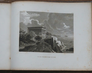 MAP VOLUME ONLY of: Voyage du Jeune Anacharsis en Grèce, vers le milieu du quatrième siècle avant l'ère vulgaire. Par J. J. Barthelemy. Chez Janet et Cotelle, Librairies, Paris. 1826. >>FINE ENGRAVED LARGE PLATES AND MAPS<<<<