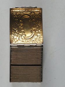 Miniature antique playing cards in contemporary box. United States Playing Card Company. Cincinnati, USA. Circa 1898.
