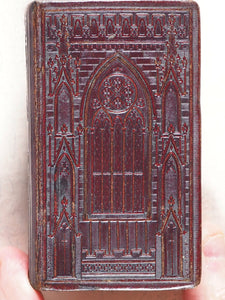 Cathedral binding in miniature<< Book of common prayer  according to the use of the United Church of England and Ireland: together with the Psalter, or, Psalms of David. Oxford. 1829.