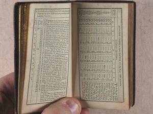 Cathedral binding in miniature<< Book of common prayer  according to the use of the United Church of England and Ireland: together with the Psalter, or, Psalms of David. Oxford. 1829.