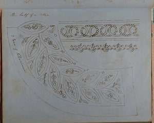 Mary Chetwynd, [née] Hussey, [1820-91]. Work Book of Viscountess Chetwynd. [Circa 1861].