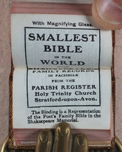 Load image into Gallery viewer, Holy Bible containing Old &amp; New Testaments. New York Oxford University Press. American Branch. 1919. &gt;&gt;Attractively bound  miniature Bible &lt;&lt;
