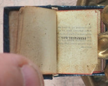 Load image into Gallery viewer, New Testament of the Lord and Saviour Jesus Christ. Bryce, David &amp; Son.Glasgow. 1895. &gt;&gt;Wonderfully bound micro-miniature New Testament&lt;&lt;
