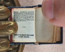 Load image into Gallery viewer, New Testament of the Lord and Saviour Jesus Christ. Bryce, David &amp; Son.Glasgow. 1895. &gt;&gt;Wonderfully bound micro-miniature New Testament&lt;&lt;
