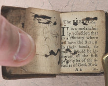Load image into Gallery viewer, Bible in Miniature or a concise history of the Old &amp; New Testaments. London printed. Circa 1795.
