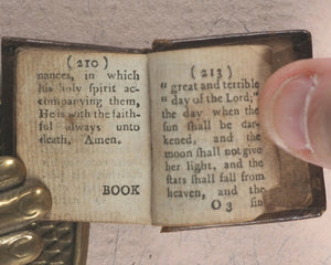 Bible in Miniature or a concise history of the Old & New Testaments. London printed. Circa 1795.