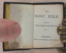 Load image into Gallery viewer, Bijou Bible. Rock Brothers and Payne. London. [London]. Circa 1845.
