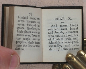 Bijou Bible. Rock Brothers and Payne. London. [London]. Circa 1845.