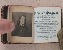 Load image into Gallery viewer, Bunyan, John. Pilgrim&#39;s Progress from this World to that which is to come. Frowde, Henry. Amen Corner. London. 1896.
