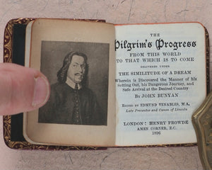 Bunyan, John. Pilgrim's Progress from this World to that which is to come. Frowde, Henry. Amen Corner. London. 1896.