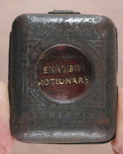 Load image into Gallery viewer, Smallest English Dictionary in the World.  Bryce, David &amp; Son. Glasgow. 1893.&gt;&gt;MINIATURE BRYCE DICTIONARY IN LOCKET&lt;&lt;
