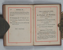Load image into Gallery viewer, Philpot, William. Pickings from a Pocket of Pebbles. Bryce, David &amp; Son. Glasgow. Circa 1885.
