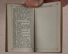 Load image into Gallery viewer, Victoria Miniature Almanack for 1849. Strange, W. Paternoster Row. London. [1848].
