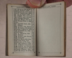 Victoria Miniature Almanack for 1849. Strange, W. Paternoster Row. London. [1848].