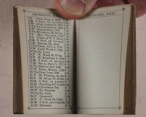 Victoria Miniature Almanack for 1849. Strange, W. Paternoster Row. London. [1848].