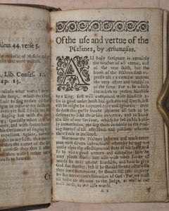 Whole booke of Psalmes Collected into English meeter by Thomas Sternhold, Iohn Hopkins, and others. I.L. for the Company of Stationers. [London]. 1643.