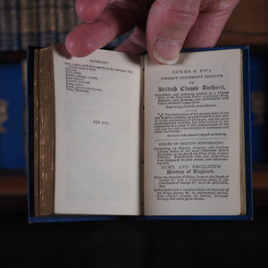 Jones Diamond Poets and Classics Travelling Library. Jones and Company. Wm. S. Orr & Co. London. 1825 1825-1851. 46 volumes.