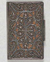 Load image into Gallery viewer, London Almanac for the year of Christ 1822. Company of Stationers. London. [1821]. Fine Anglo-Portuguese silver filigree miniature almanac case.
