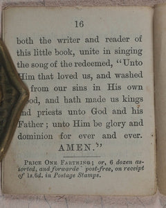 Happy Maria; or, "I wish to go where Jesus dwells". Caswell, C[harles]. 135, Broad Street, Birmingham. [1860?].