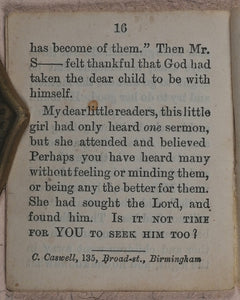 So Happy! Caswell, C[harles]. 135, Broad Street, Birmingham. [1860?].