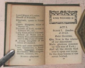 Shakespeare, William. Ellen Terry Shakespeare (complete set of 40). Bryce, David & Son. Glasgow. 1904.