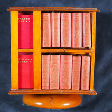 Load image into Gallery viewer, Shakespeare, William. Ellen Terry Complete Works of William Shakespeare, in 40 volumes. Bryce, David &amp; Son. Glasgow. 1904. Complete Works. [Large revolving bookcase] &gt;&gt;MINIATURE BOOKS&lt;&lt;
