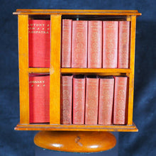 Load image into Gallery viewer, Shakespeare, William. Ellen Terry Complete Works of William Shakespeare, in 40 volumes. Bryce, David &amp; Son. Glasgow. 1904. Complete Works. [Large revolving bookcase] &gt;&gt;MINIATURE BOOKS&lt;&lt;
