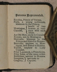 Shakespeare, William. [Selected works of Shakespeare in a replica of Shakespeare's Desk]. Bryce, David & Son. Glasgow. 1904.