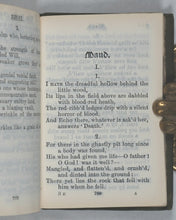 Load image into Gallery viewer, Tennyson, Alfred. Tennyson's Poems. Early Poems. English Idy[l]ls. The Princess. In Memoriam. Maud. Bryce, David &amp; Son. Glasgow. Circa 1900. Dainty Little Library series.
