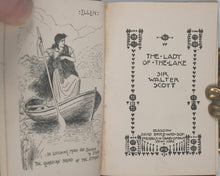 Load image into Gallery viewer, Scott, Sir Walter. Lady Of The Lake. Bryce, David &amp; Son. Glasgow. Circa 1885. Dainty Little Library series.
