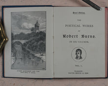Load image into Gallery viewer, Burns, Robert. Poetical works of Robert Burns, Robert. Bryce, David &amp; Son. Glasgow. [1889].
