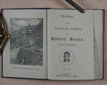 Load image into Gallery viewer, Burns, Robert. Poetical works of Robert Burns, Robert. Bryce, David &amp; Son. Glasgow. [1889].
