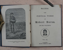 Load image into Gallery viewer, Burns, Robert. Poetical works of Robert Burns, Robert. Bryce, David &amp; Son. Glasgow. [1889].
