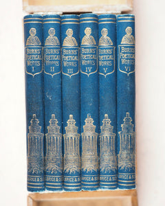 Burns, Robert. Poetical works of Robert Burns, Robert. Bryce, David & Son. Glasgow. [1889].