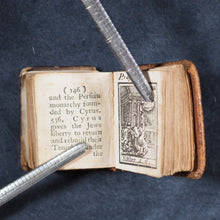 Load image into Gallery viewer, Bible in Miniature or a Concise History of the Old &amp; New Testaments. Harris, W. London. 1771.
