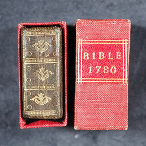 Bible in minuiture or a concise history of Old & new Testaments. Newbery, E. [London]. 1780.