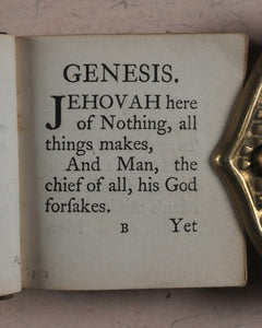 Thumb Bible. Verbum Sempiternum. Longman and co. London. 1849.