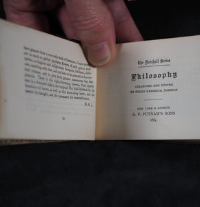 Johnson, Helen Kendrick [editor]. Nutshell Series. Putnams, G.P. Sons. New York. 1885.