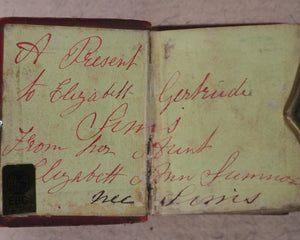 Love Gift and Token of Regard. In poetry and Prose. Johnson, Samuel Jun. 48 Church Street. London. 1848.