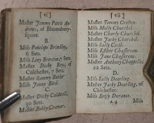 Boreman, Thomas. Curiosities in the Tower of London. Volume 2 [of 2]. Boreman, Tho[mas], the Bookseller near the two giants in Guildhall. London. 1741.