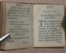 Load image into Gallery viewer, Boreman, Thomas. Curiosities in the Tower of London. Volume 2 [of 2]. Boreman, Tho[mas], the Bookseller near the two giants in Guildhall. London. 1741.
