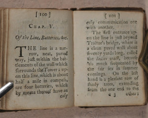 Boreman, Thomas. Curiosities in the Tower of London. Volume 2 [of 2]. Boreman, Tho[mas], the Bookseller near the two giants in Guildhall. London. 1741.