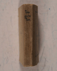 Alphabet des Guten Tons. [Weise, Gustav. Stuttgart. 1885].
