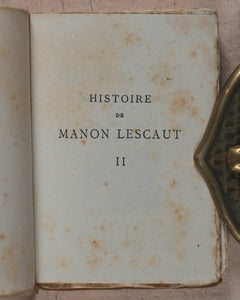 Prévost, L'Abbé. Manon Lescaut. C. Marpon et E. Flammarion. 26, rue Racine, près l'Odéon. Paris. [1892].