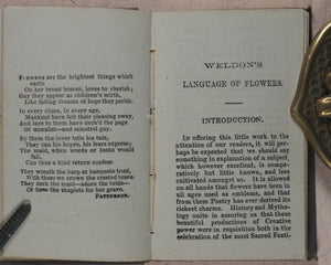 Miniature Language of Flowers and Alphabet of Floral Emblems. Weldon & Co. 9 Southampton Street, Strand, W.C. London. 1848.