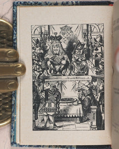 Carroll, Lewis. Alice in Wonderland [with] Alice through the Looking-Glass and what Alice found there. Wood, Edmund S. Paris. 1950.