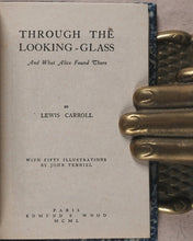 Load image into Gallery viewer, Carroll, Lewis. Alice in Wonderland [with] Alice through the Looking-Glass and what Alice found there. Wood, Edmund S. Paris. 1950.
