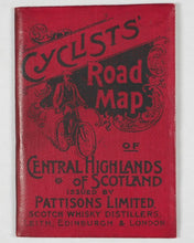 Load image into Gallery viewer, Cyclists Road Maps of Scotland. Pattisons Ltd. Leith, Scotland. Circa 1898.
