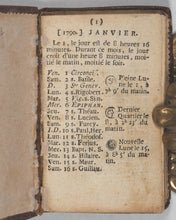 Load image into Gallery viewer, French Revolution]. Miniature French Almanac. Unattributed. [Paris]. 1790.
